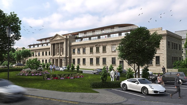 Crescent Gardens redevelopment in Harrogate